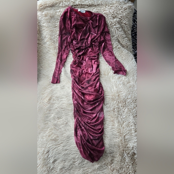 GRACE KARIN Ruched Wrap Bodycon Dress #1034 - Picture 2 of 10